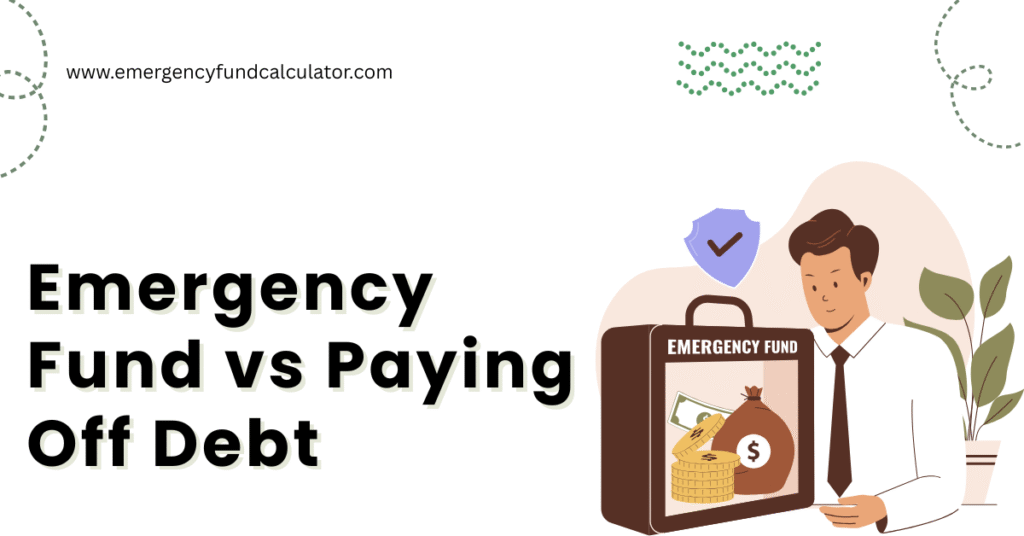 Emergency Fund vs Paying Off Debt 